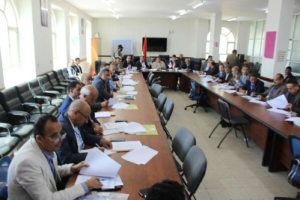 ألبوم صور خاص بمشاركة مجلس الاعتماد الأكاديمي وضمان جودة التعليم مناقشة وإقرار مشروع لائحة الدكتوراه الطبية "أم دي" في الجامعات اليمنية