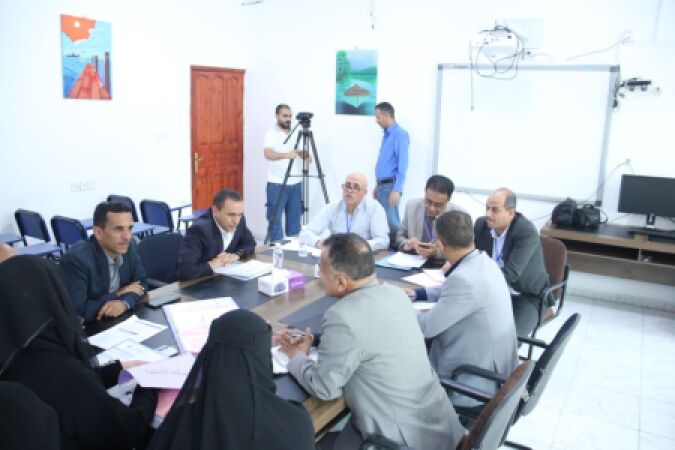 مجلس الاعتماد الأكاديمي ينفذ نزولًا ميدانيًا لفريق المراجعين الخارجيين للاعتماد البرامجي لبرنامج الطب المخبري بجامعة الملكة أروى