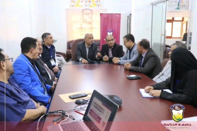 مجلس الاعتماد الأكاديمي ينفذ زيارة تحقق ميدانية لبرنامجي الطب والجراحة وطب وجراحة الفم والأسنان بجامعة الحكمة