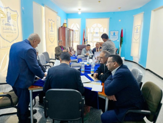 ألبوم صور خاص بالنزول الميداني لمتابعة وتقييم البرامج الأكاديمية بكلية المنار الجامعية